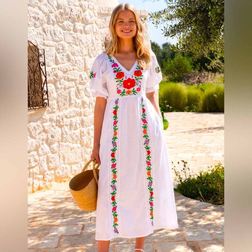 NWT Pink City Prints Laura Dress